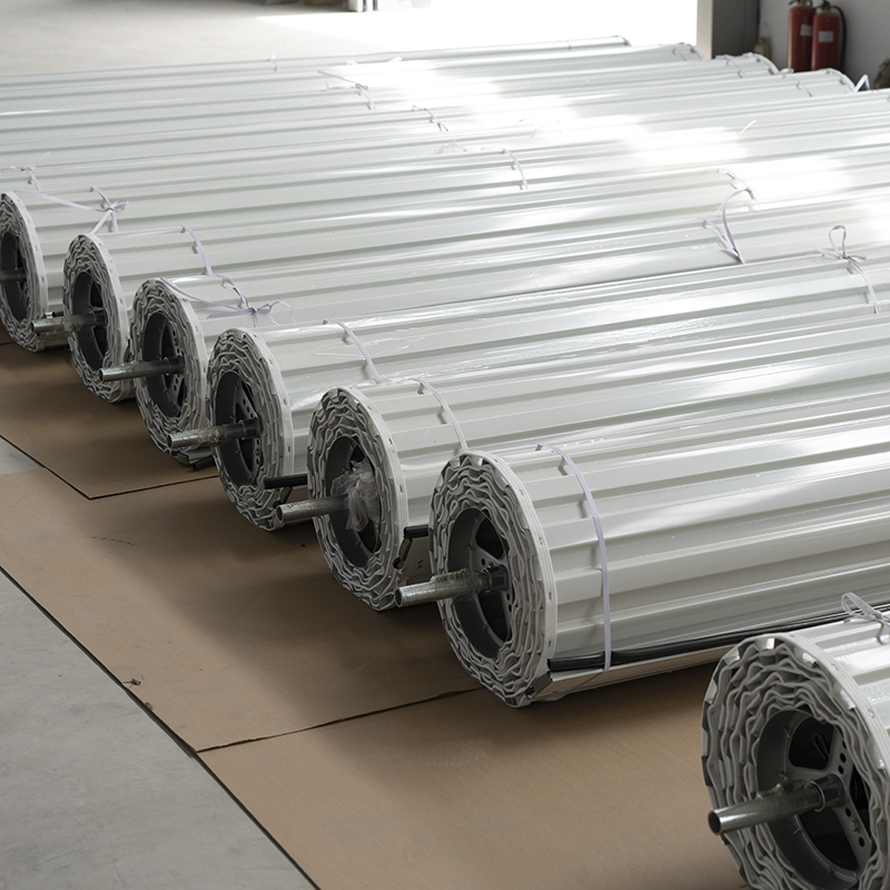 Porte à enroulement en acier de couleur de style australien