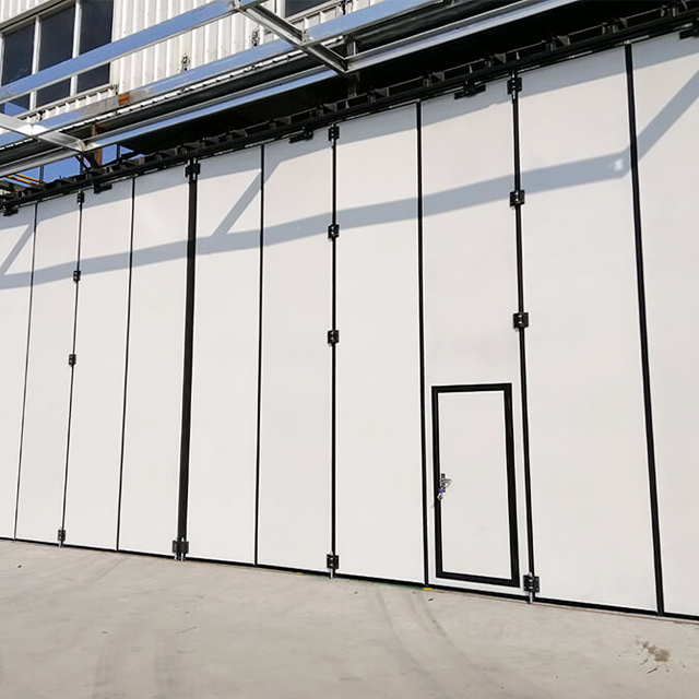 Porte pliante industrielle