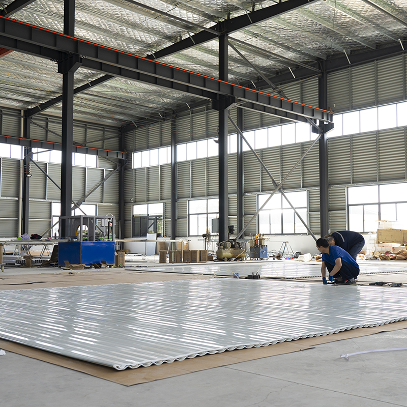 Porte à enroulement en acier de couleur de style australien