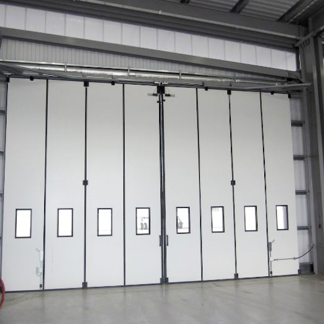 Porte pliante industrielle