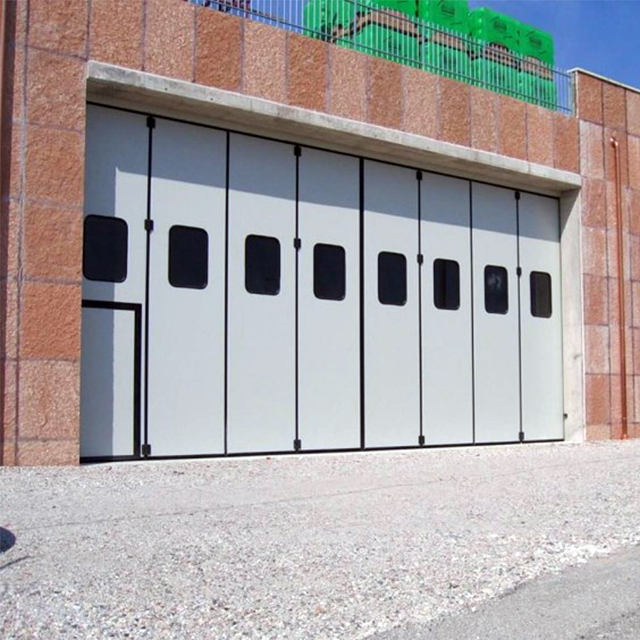 Porte pliante industrielle