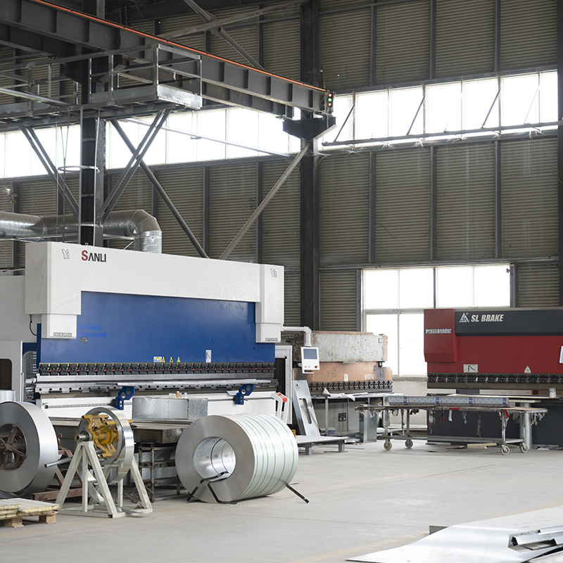 Porte à enroulement en acier de couleur de style australien