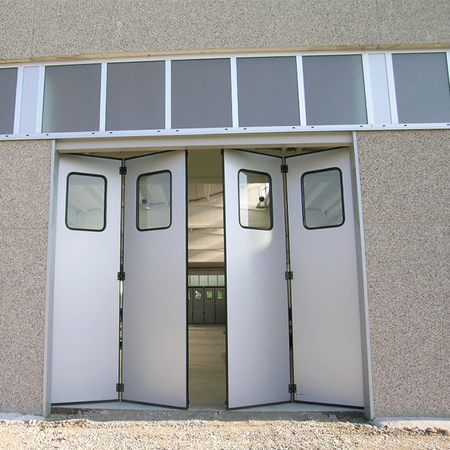 Porte pliante industrielle