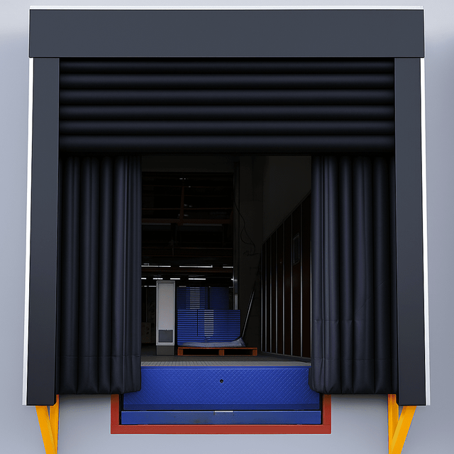 Abri de quai gonflable