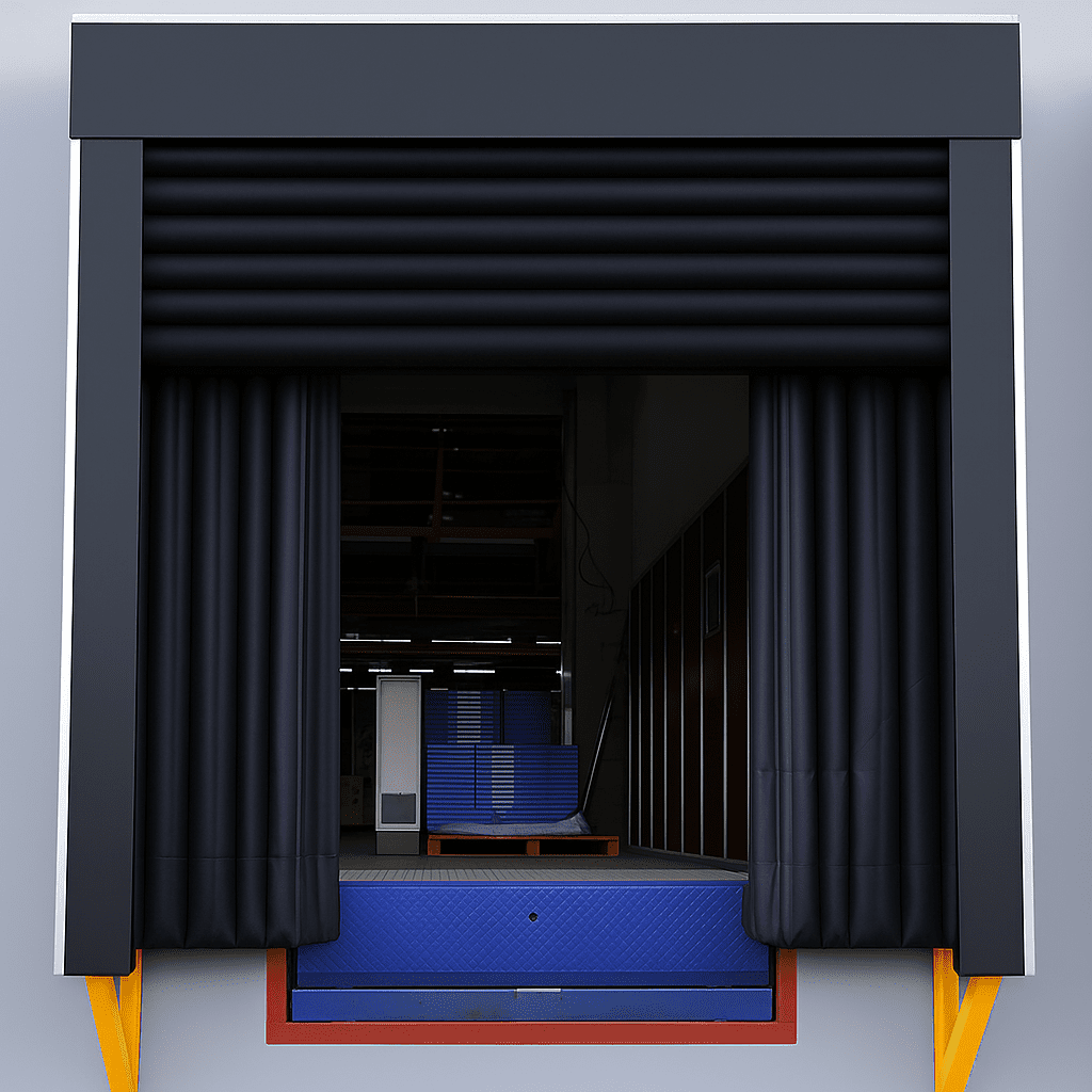 Abri de quai gonflable